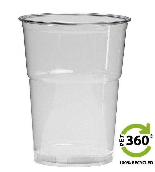 Need sustainable cups? | PET360 glasses! | PackagingDirect.com